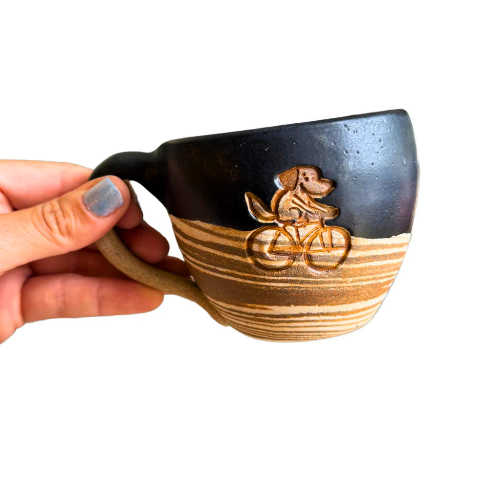 TAZA ARTESANAL MANADA MORTAL - PERRITO