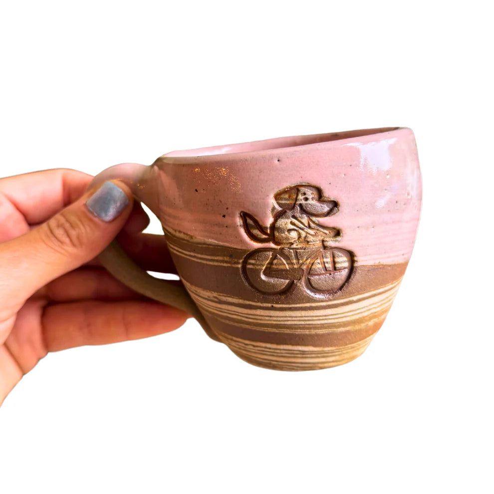 TAZA ARTESANAL MANADA MORTAL - PERRITO