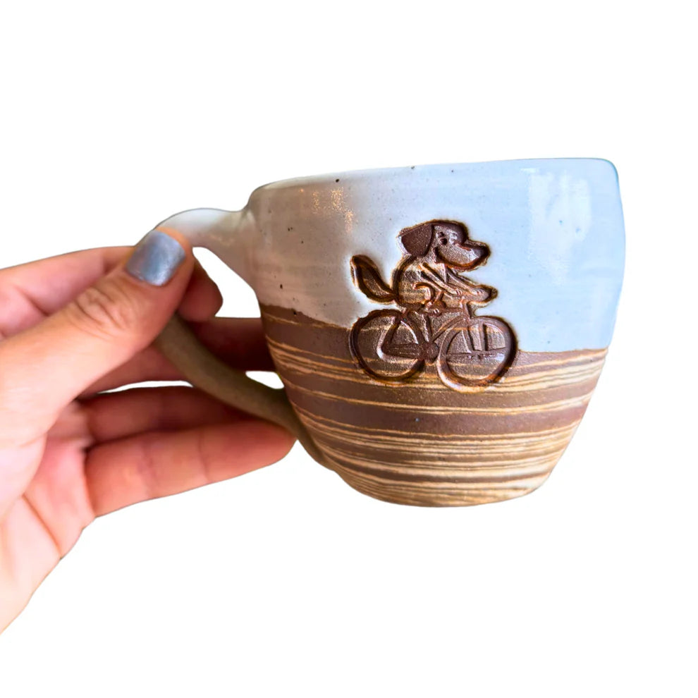 TAZA ARTESANAL MANADA MORTAL - PERRITO