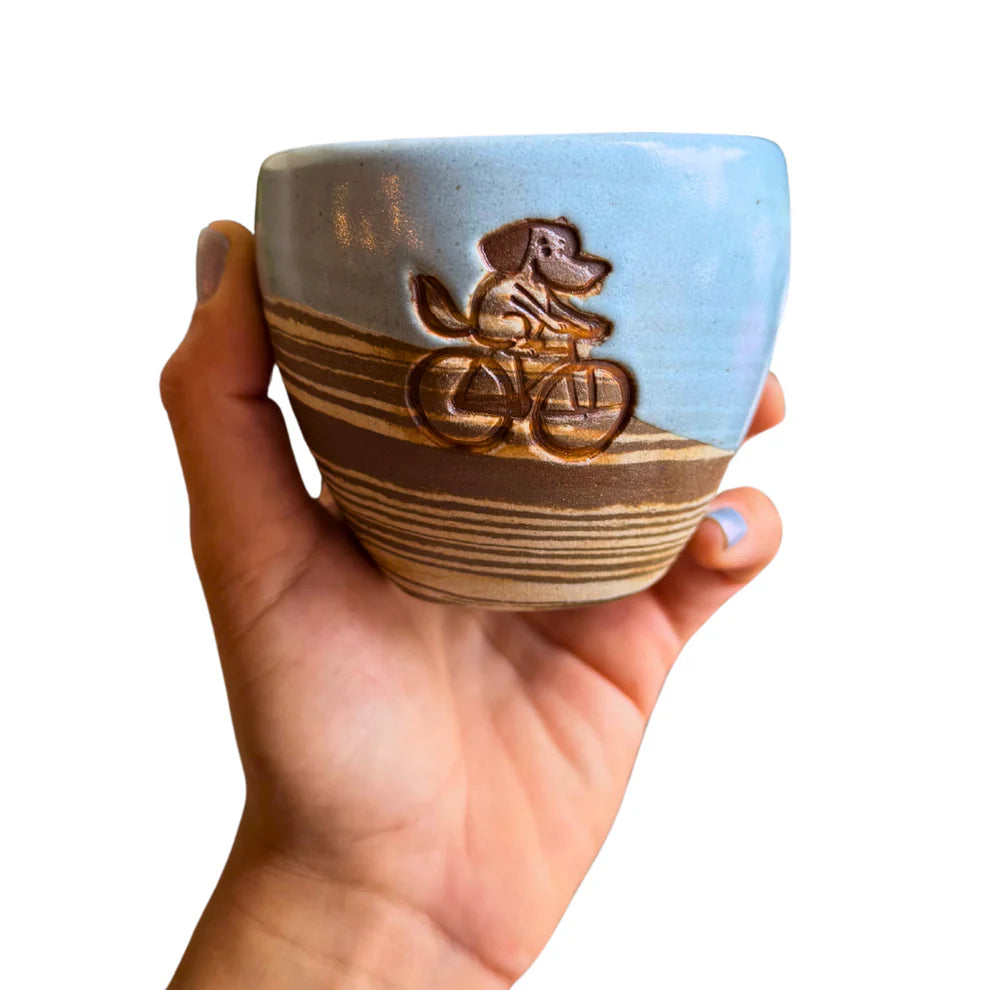 TAZA ARTESANAL MANADA MORTAL - PERRITO